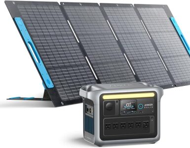 Anker SOLIX C1000 Portable Power Station with 200W Solar Panel