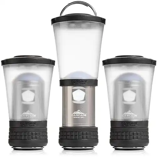 $14.99 Cascade Mountain Tech Collapsible IPX4 Water-Resistant LED Lantern