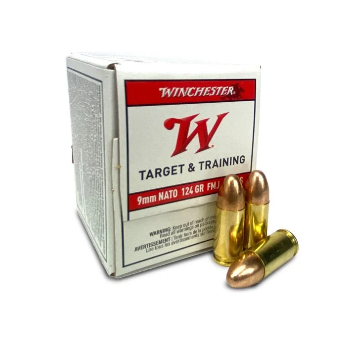 Winchester Target & Training 9mm NATO FMJ | Ammunition Depot | $0.25 PER ROUND