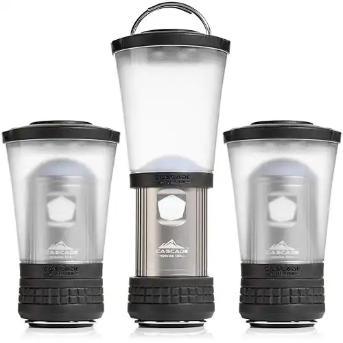 $14.99 Cascade Mountain Tech Collapsible IPX4 Water-Resistant LED Lantern