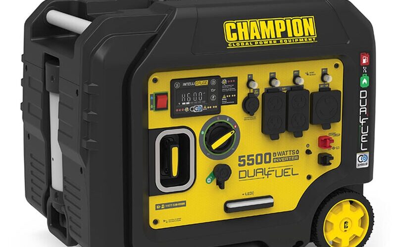 Champion 5500-Watt Dual Fuel Inverter Generator