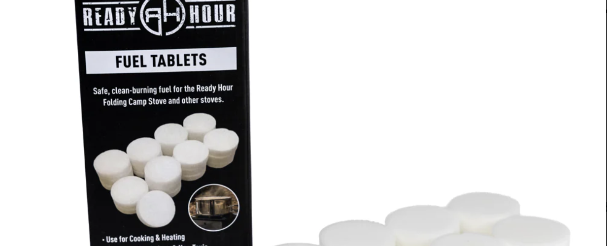 24 Smokeless Solid Fuel Tablets (Hexamine) by Ready Hour