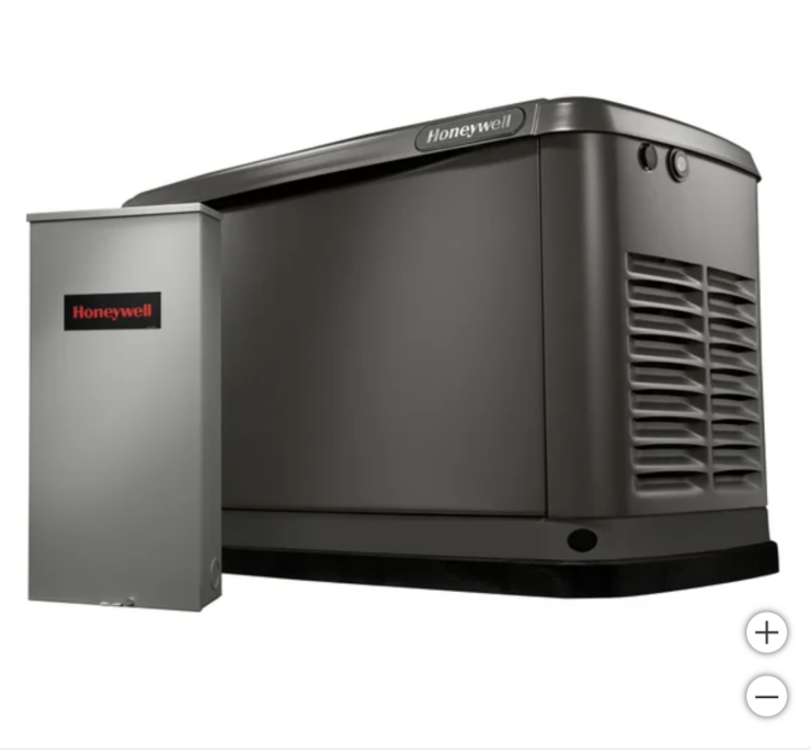 Honeywell 22kW Home Standby Generator with Transfer Switch