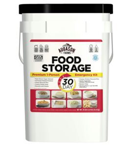 Augason Farms 30 Day 1 person food supply